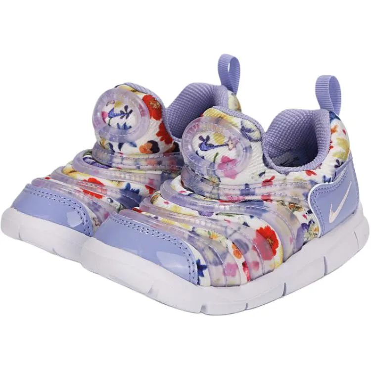Nike Dynamo Free синтетическая кожа, текстиль низкие детские кроссовки Blue Infant And Toddler — фото 4