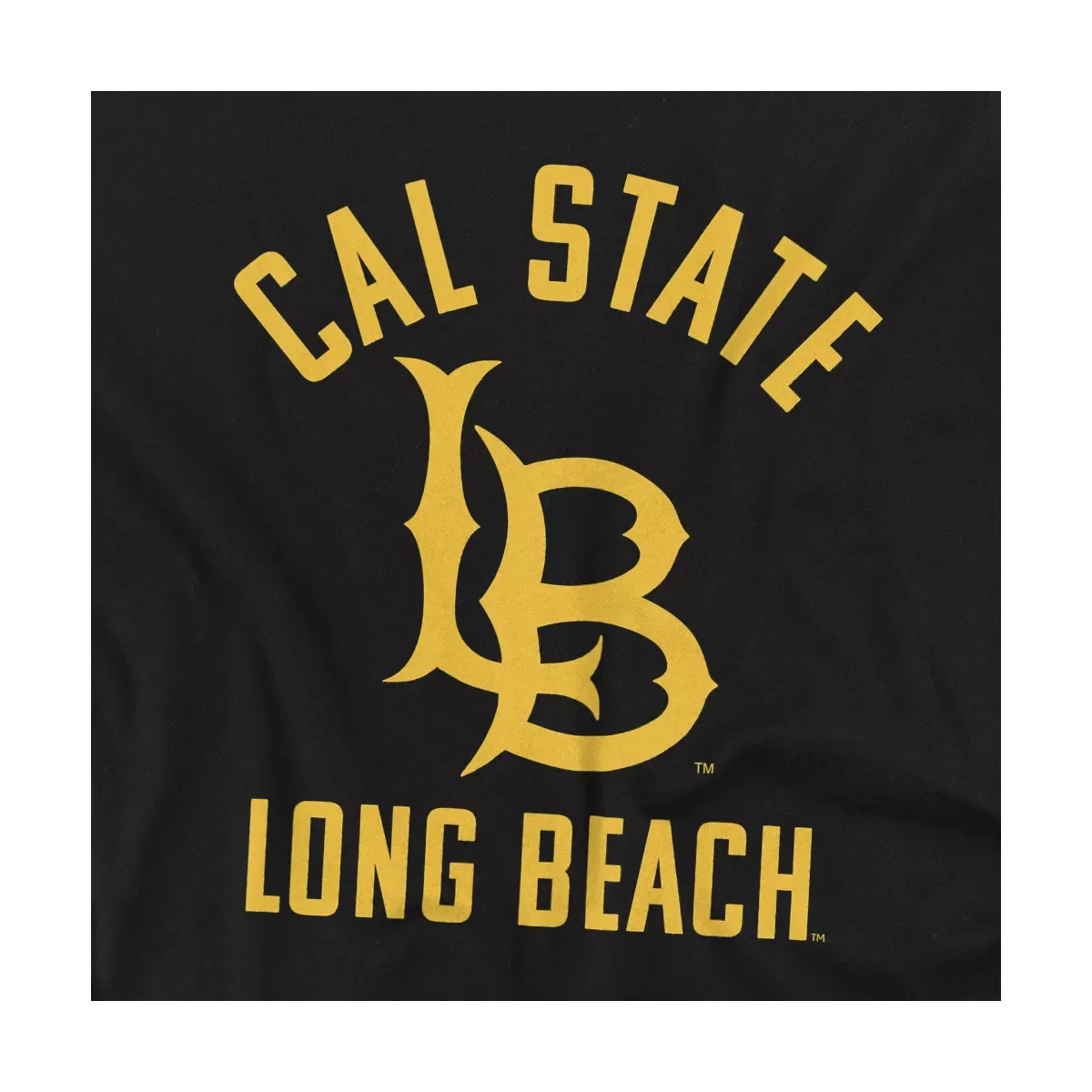 Детский боди-комбинезон с коротким рукавом, California State University, Long Beach NCAA, Black — фото 2