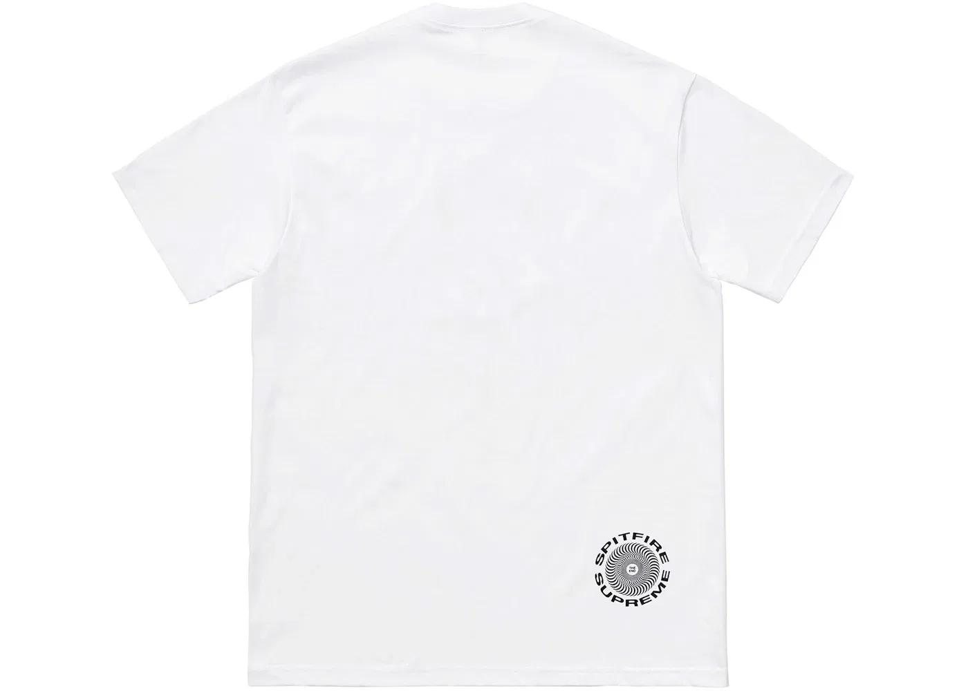 Мужская футболка с принтом Supreme Spitfire Classic Swirl, White — фото 2