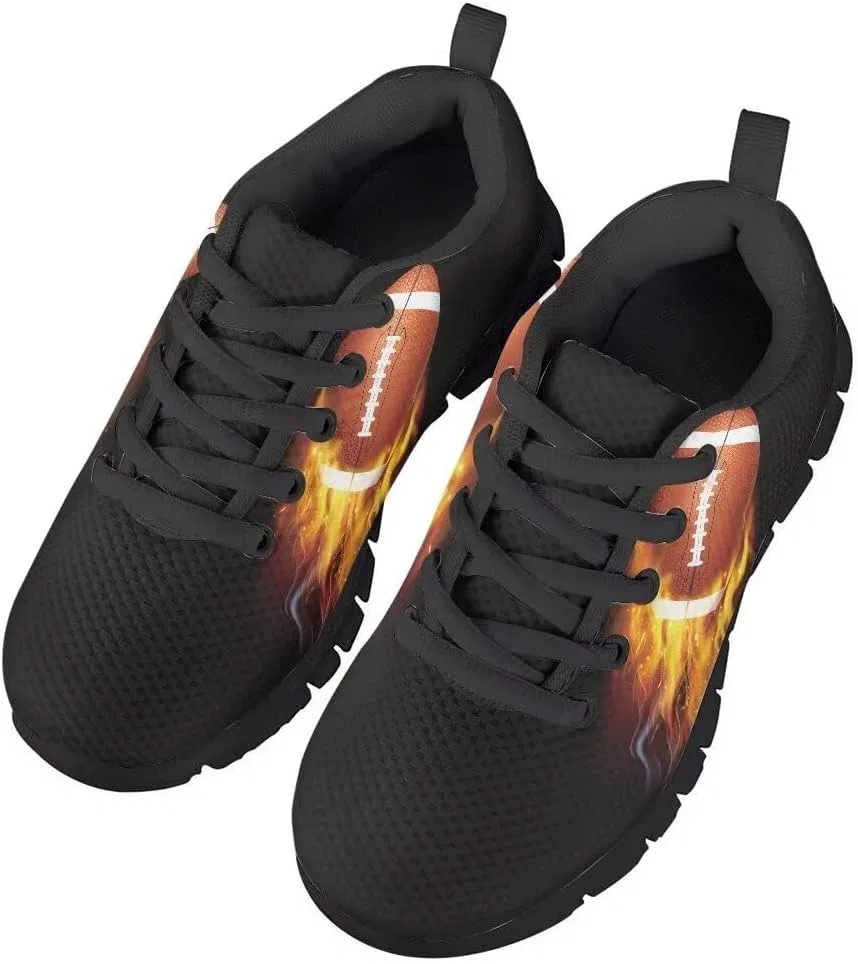 Детские кроссовки для мальчиков с принтом PinUp Angel, Cool Fire Fly Rugby Football — фото 3