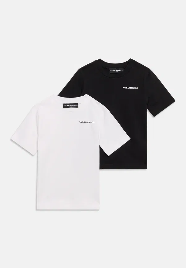 Комплект из 2 футболок с коротким рукавом Karl Lagerfeld Kids, белый