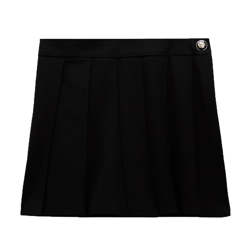 

Юбка-шорты Zara Box Pleat, черный