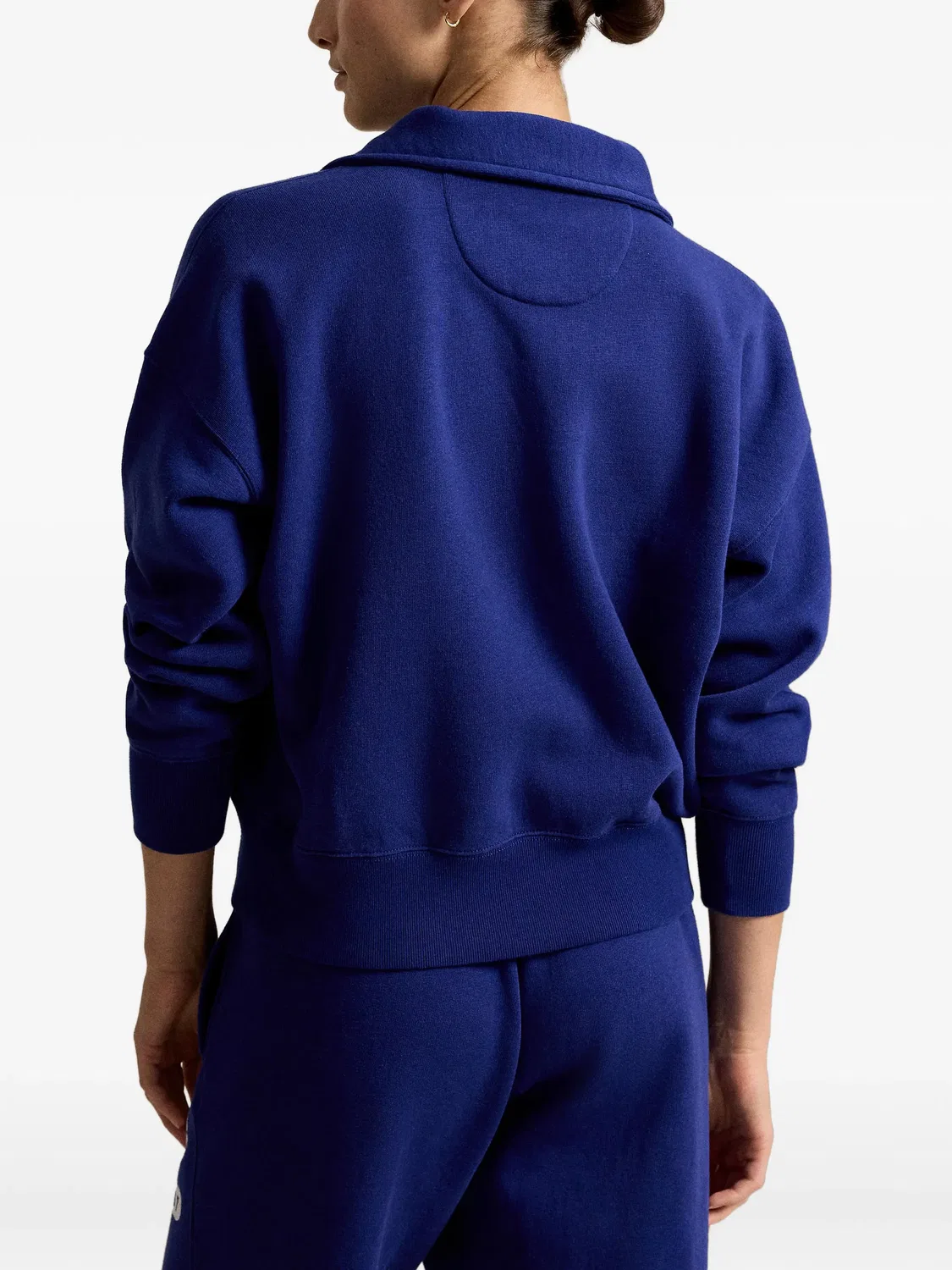 Толстовка на молнии с логотипом Polo Ralph Lauren, синий — фото 4