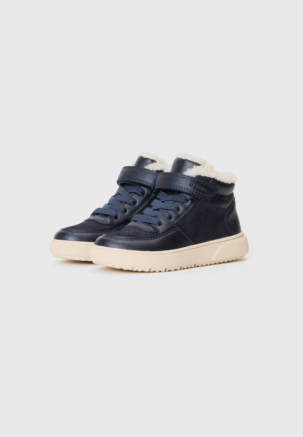 Theleven - высокие кроссовки Geox, Dark Navy — фото 2