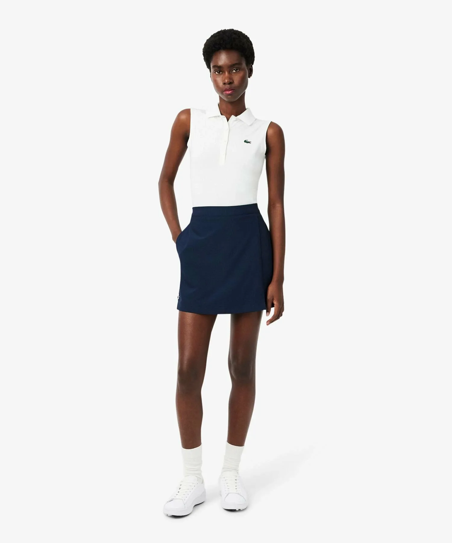 Шорты теннисные LACOSTE с откидной крышкой, Navy