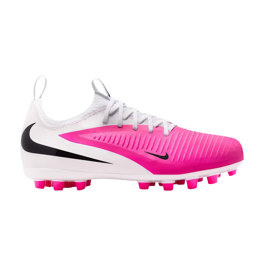 Бутсы Nike Jr. Phantom 6 Low Academy AG GS, белый