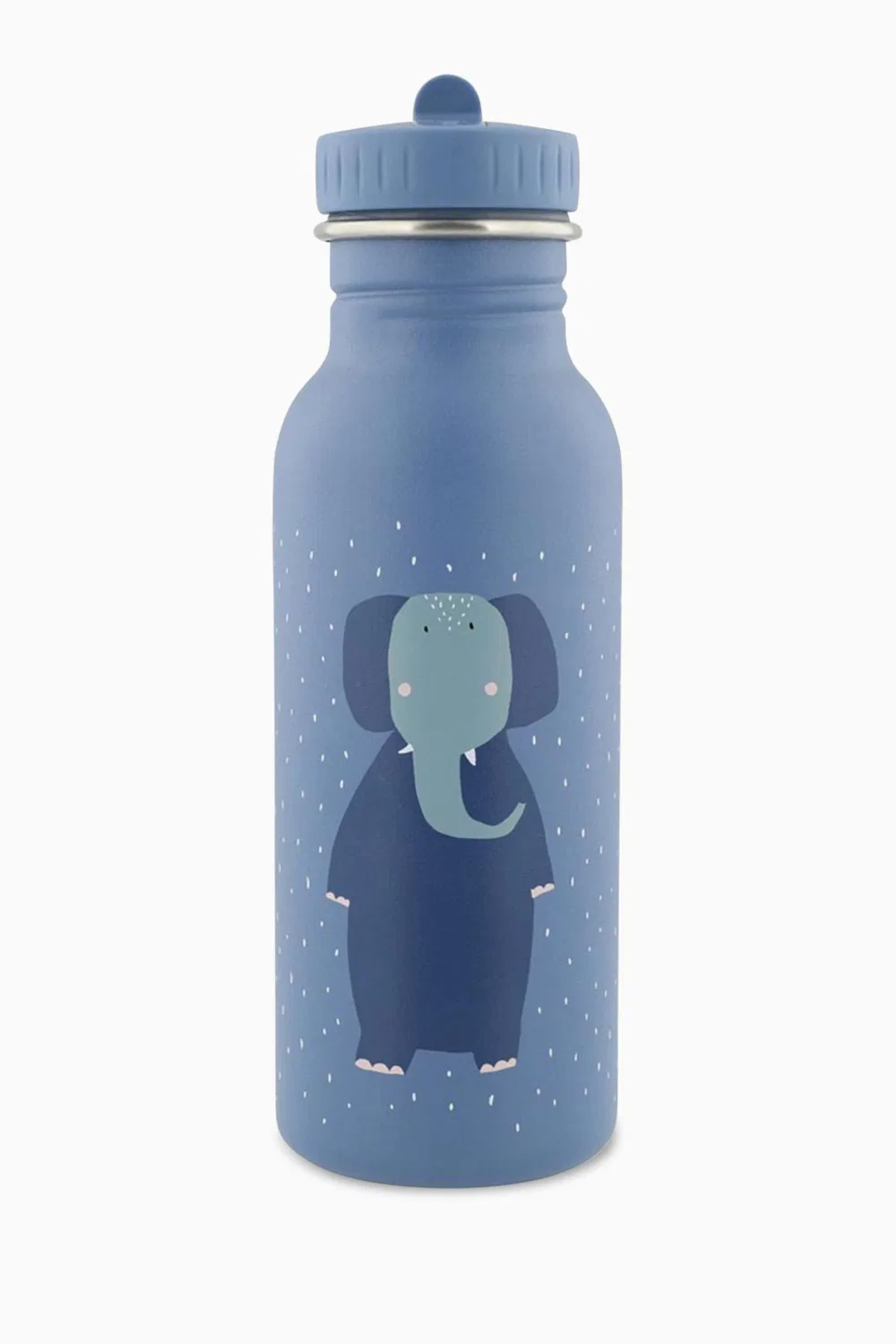 Бутылка для воды с принтом Mrs. Elephant Trixie, синий