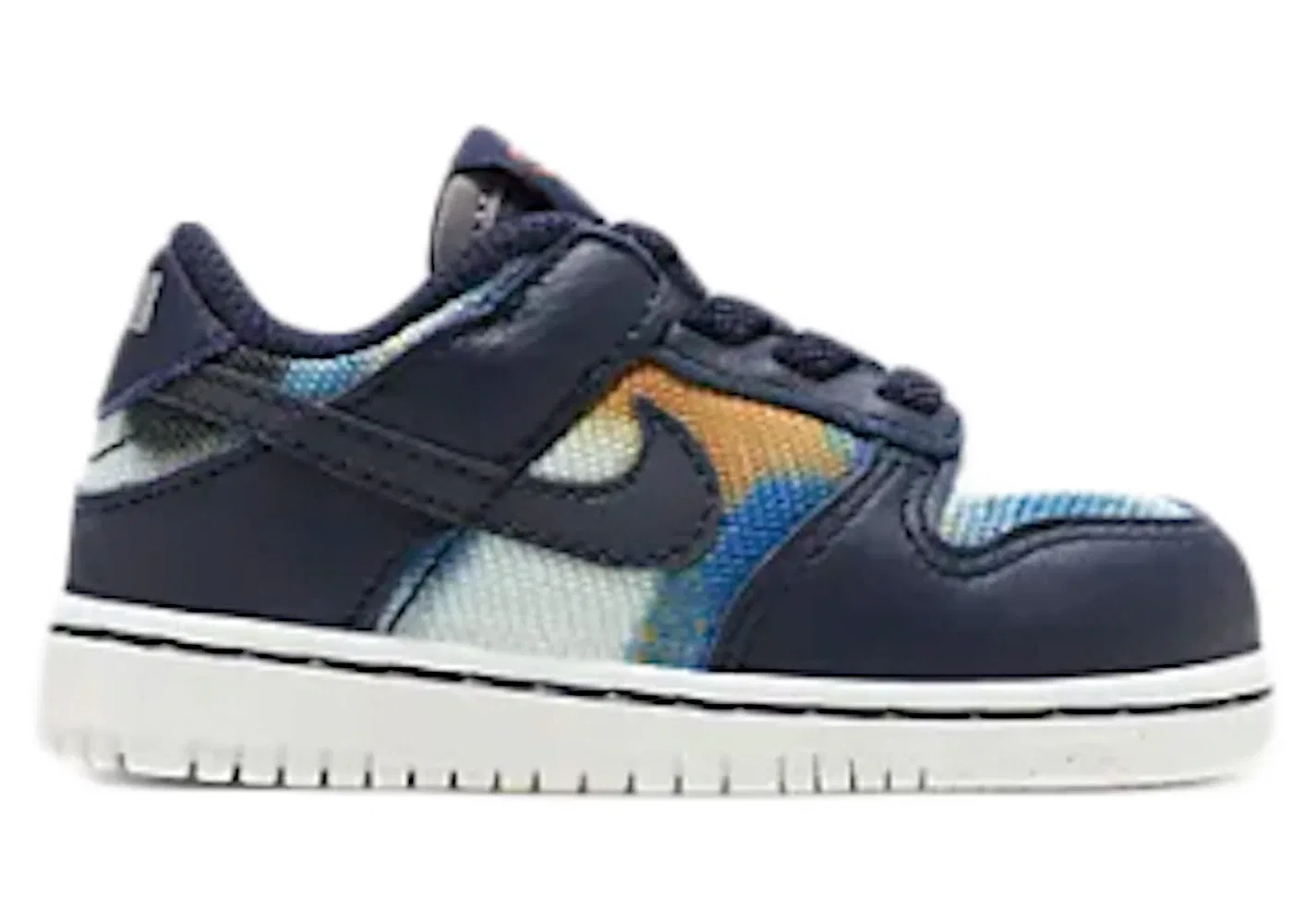 Детские кроссовки Lifestyle Nike Dunk Low Retro PRM, Obsidian/Summit White/Sport Grey