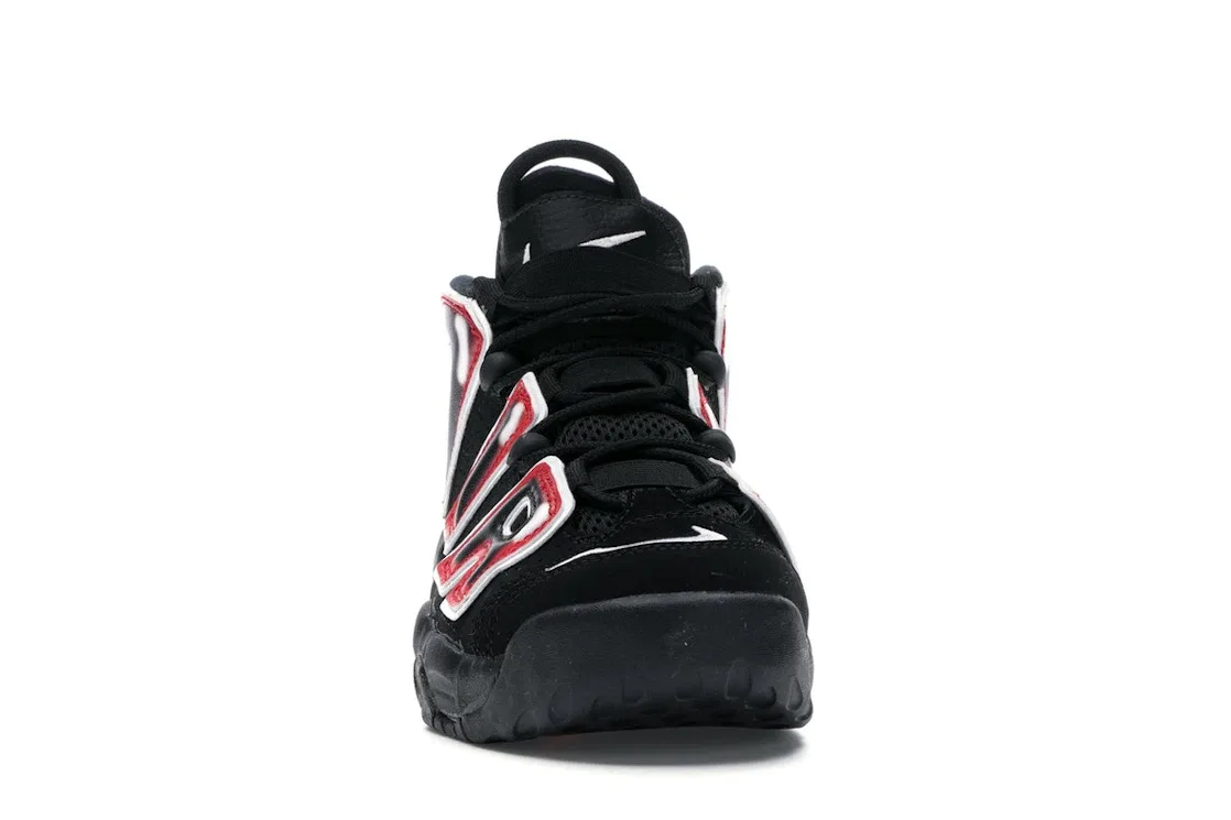 Детские кроссовки Lifestyle Nike Air More Uptempo Nike, Black/White-Laser Crimson — фото 2
