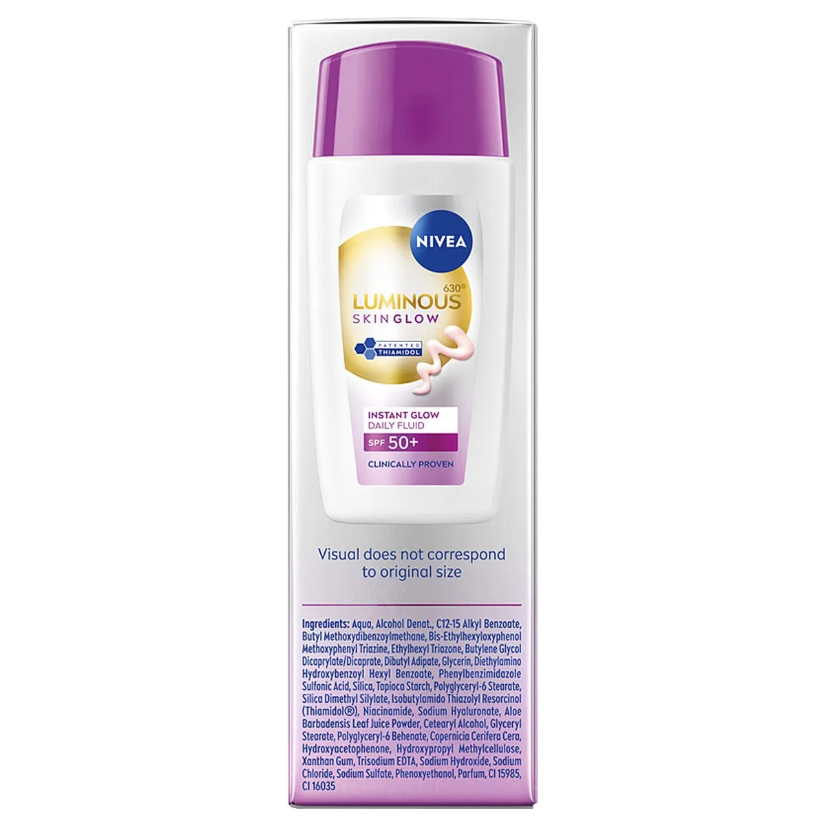 Крем-флюид для лица SPF50+ выравнивающий тон Nivea, Color — фото 3