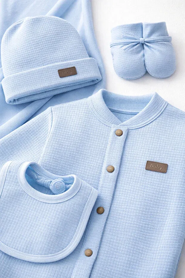 Детский комбинезон для мальчиков с принтом Arin Baby, Blue — фото 3