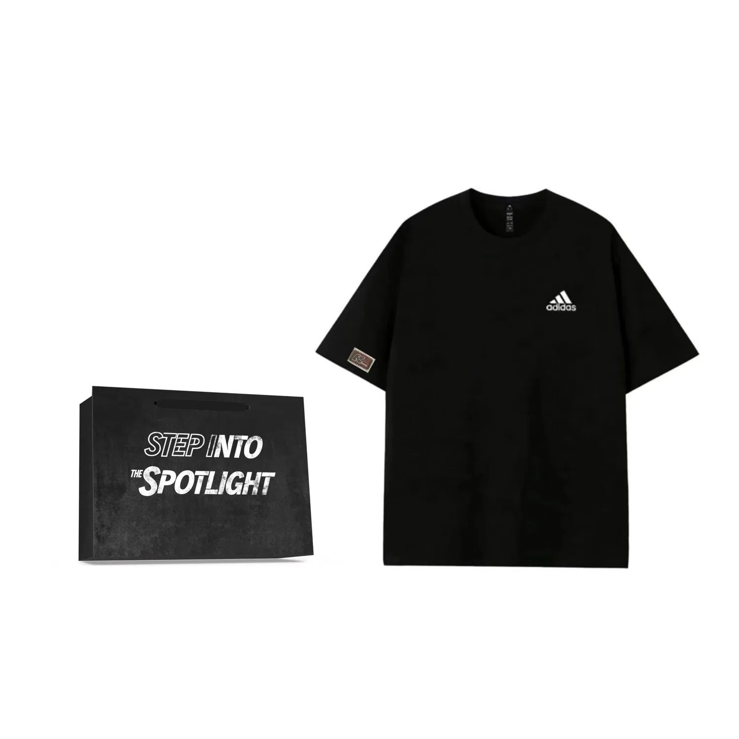 Футболка с принтом Shopping Bag Limited Edition, Adidas, Black — фото 3