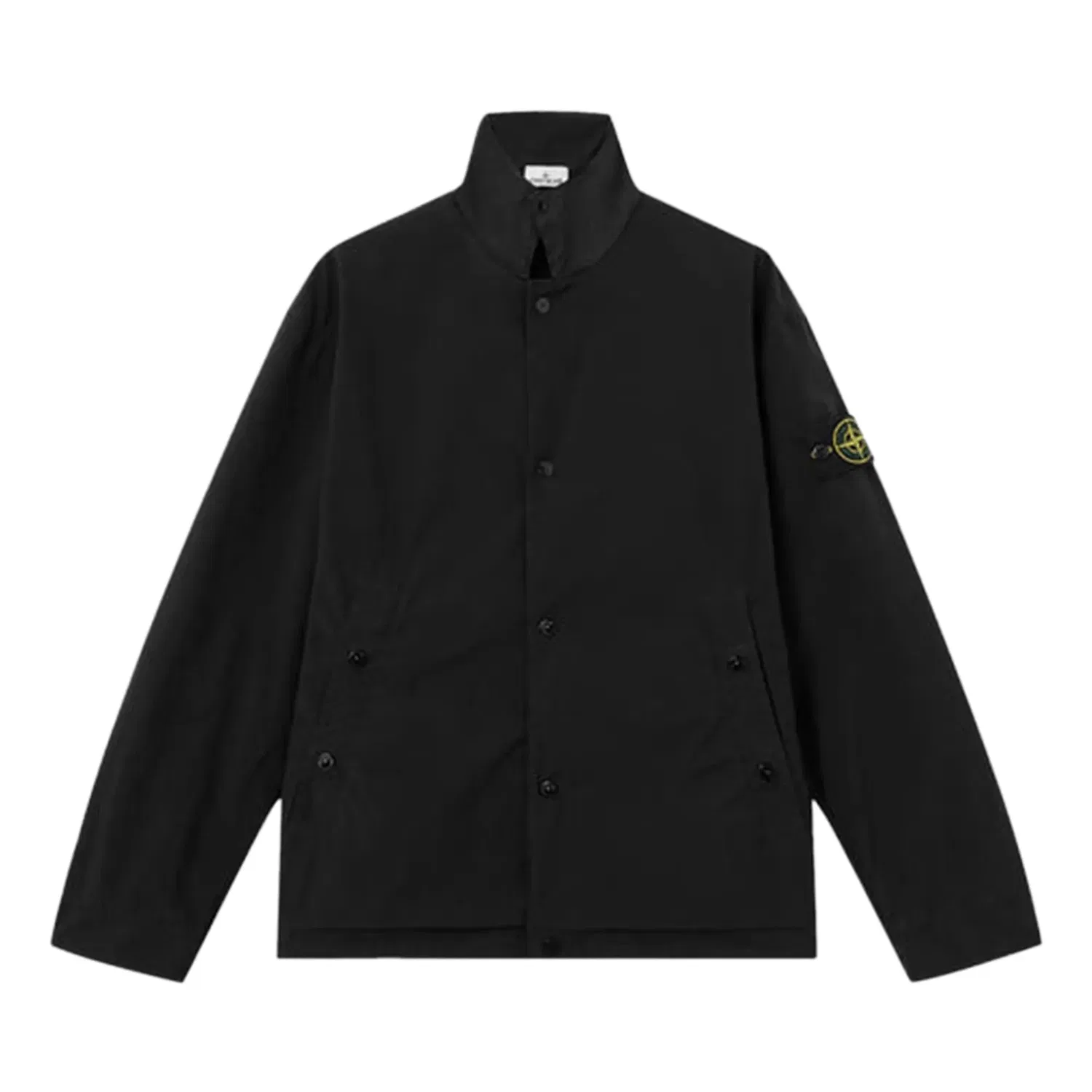 Куртка-бомбер Stone Island Light Compact Touch Poly-TC, черный