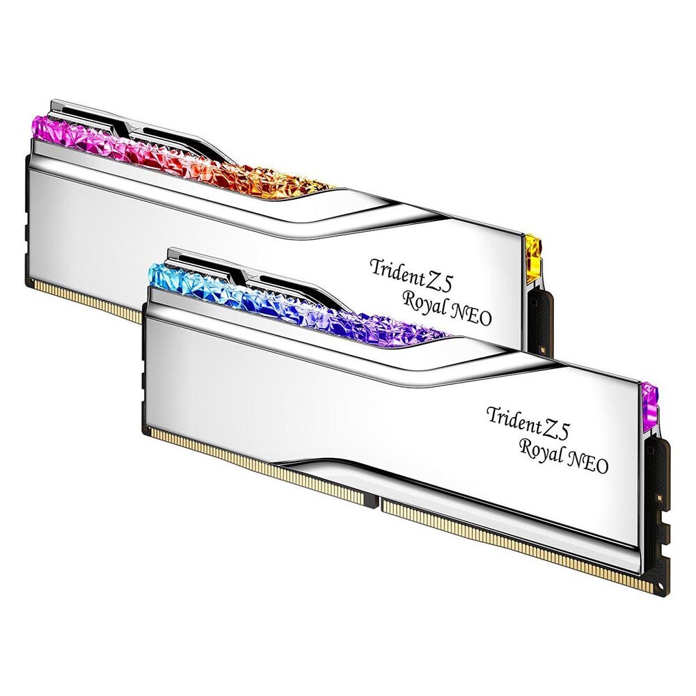 Оперативная память G.Skill Trident Z5 Royal Neo, 96 Гб (2х48Гб), DDR5, 6000 МГц, F5-6000J2836F48GX2-TR5NS, серебристый — фото 2