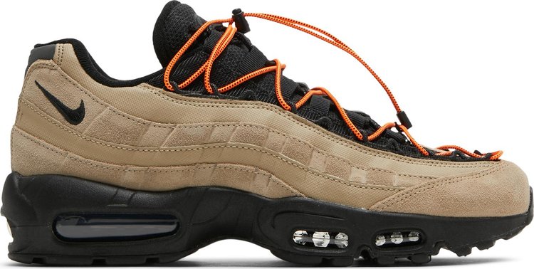 Кроссовки Nike Air Max 95 'Khaki Total Orange', коричневый - фото