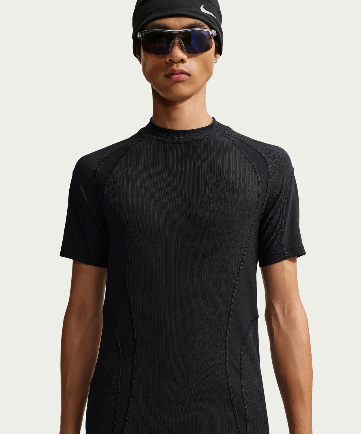 Мужская футболка с длинным рукавомDri-FIT ADV NIKE, Black — фото 2