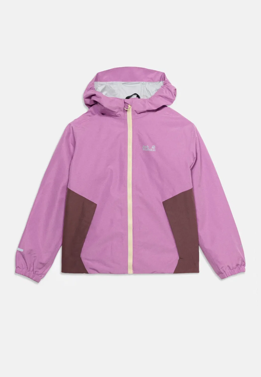 Куртка унисекс Iceland 3in1 jkt k - куртка для активного отдыха Jack Wolfskin, Vivid Orchid