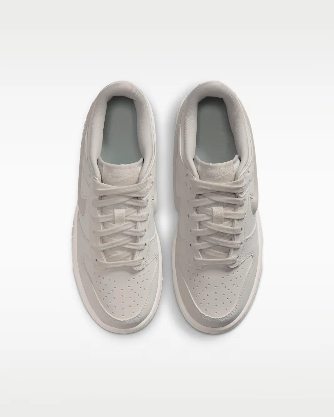 Кроссовки для детей постарше Nike Dunk Low LV8, Sail/Coconut Milk/Light Silver/Light Bone — фото 4