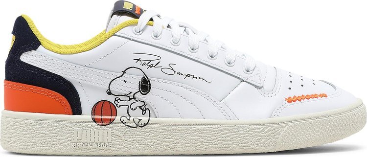 

Кроссовки Puma Peanuts x Ralph Sampson Snoopy, белый, Белый;серый, Кроссовки Puma Peanuts x Ralph Sampson Snoopy, белый
