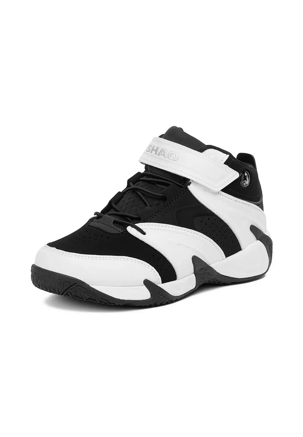 Детские баскетбольные кроссовки aq95010y-bwz - высокие кроссовки Shaq, Black — фото 3