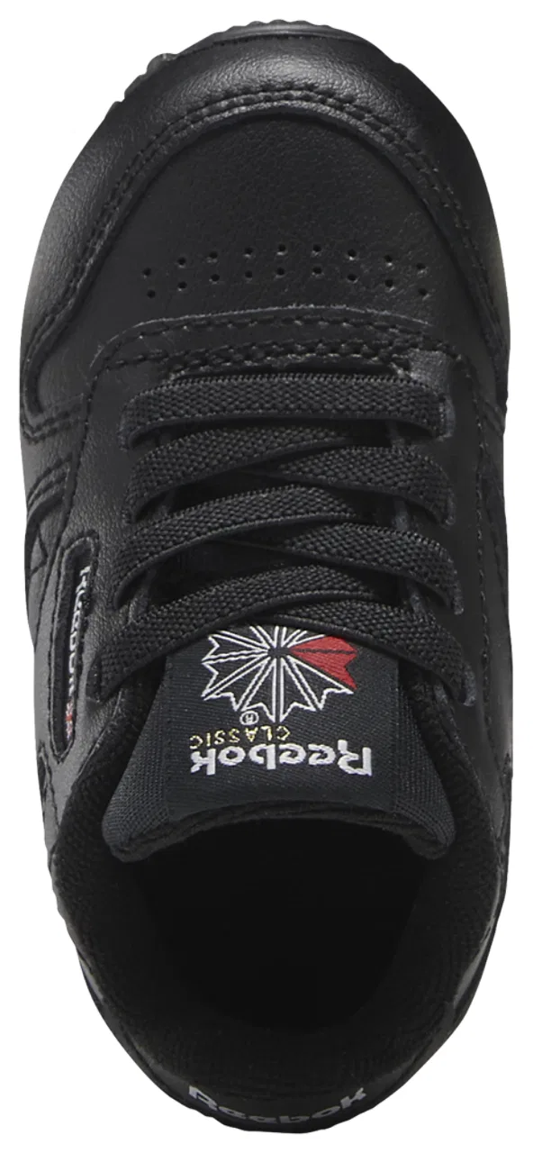 Кроссовки для мальчиков Classic Leather Reebok, черный — фото 4
