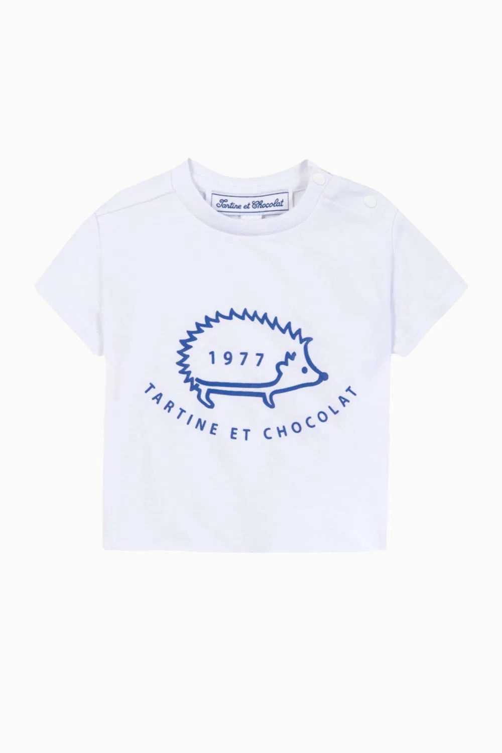 Футболка с принтом хлопковая Tartine et Chocolat