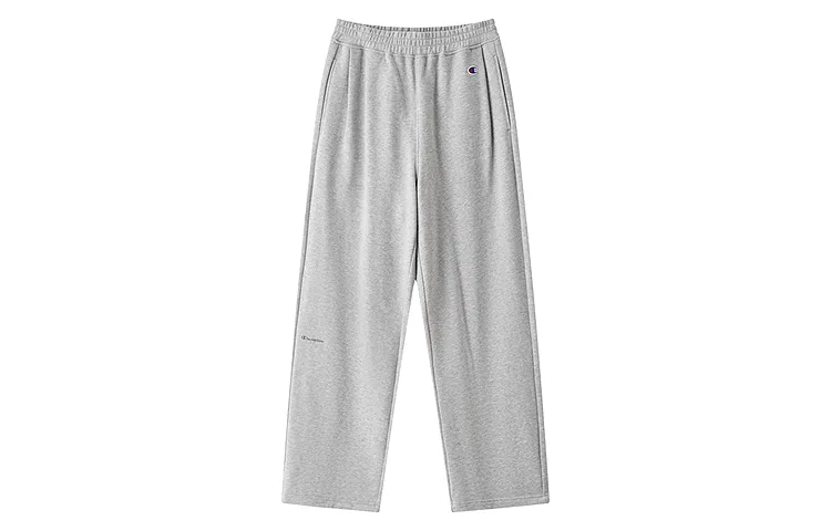Детские трикотажные спортивные штаны прямого кроя Champion, Light Heather Gray