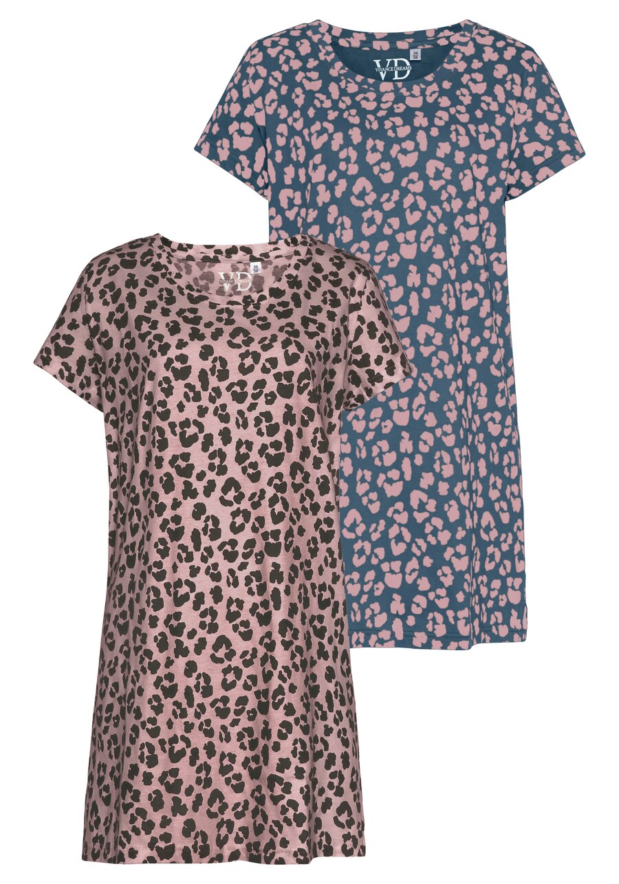 

Ночная рубашка VIVANCE Dreams, цвет Blue/Pink