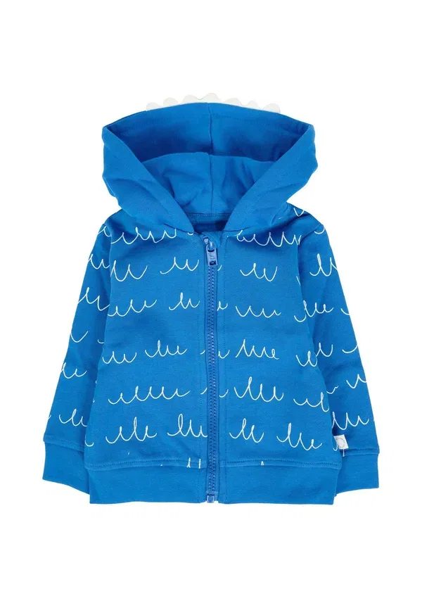 Худи с принтом Zip-up sweatshirt Stella Mccartney Kids, синий