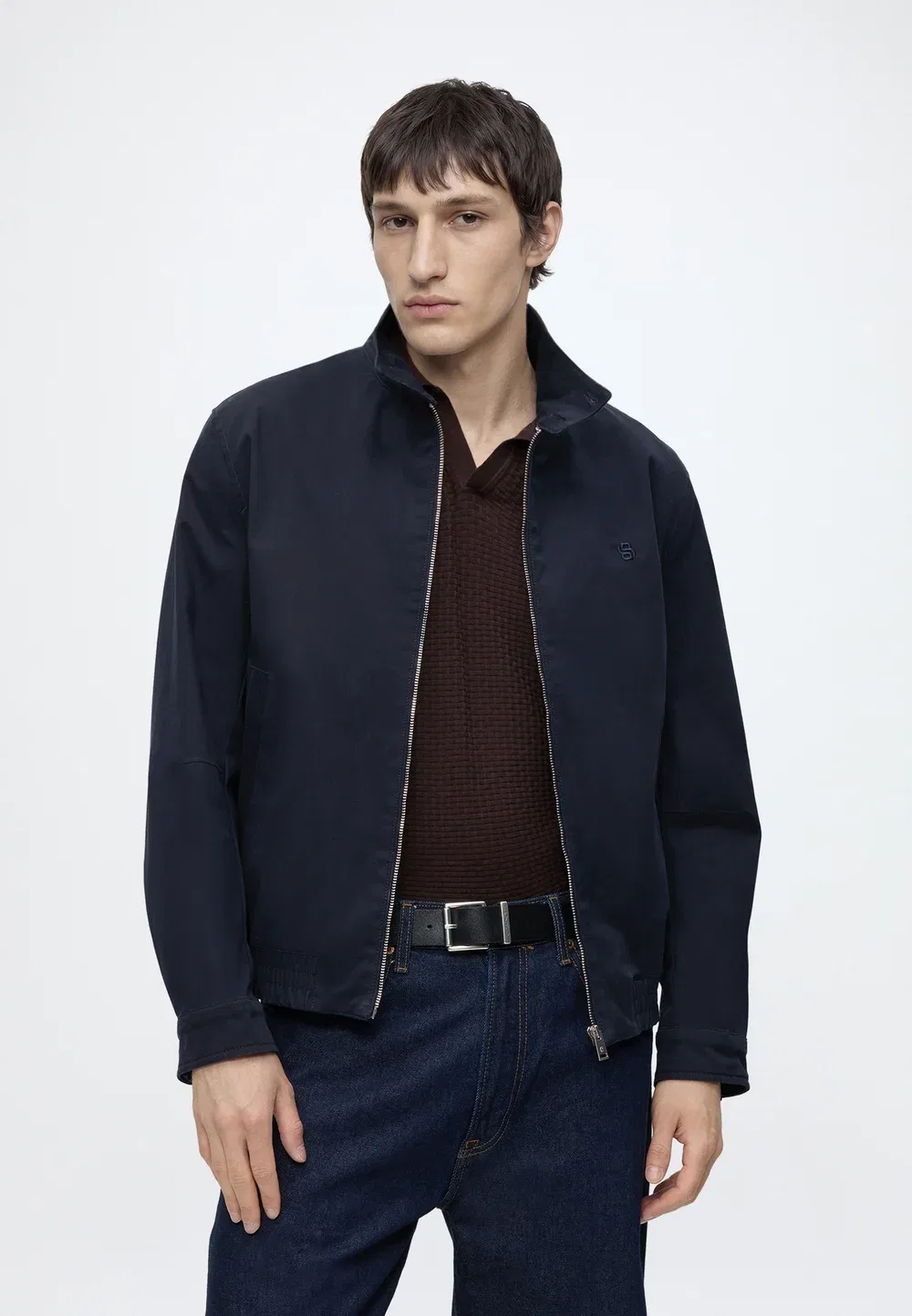 Coiner - легкая куртка Boss, Dark Blue — фото 4