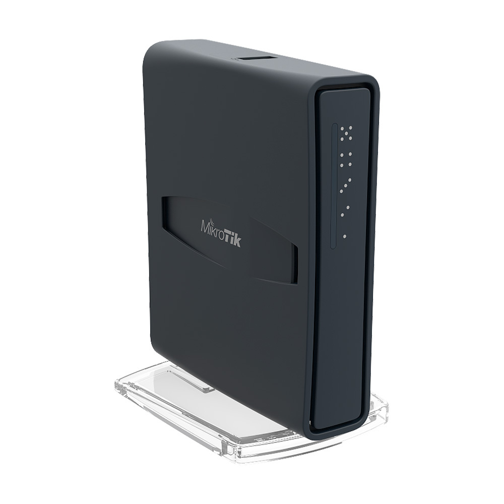 

Wi-Fi роутер MikroTik RB952 hAP AC Lite, RB952UI-5ac2nD-TC, чёрный