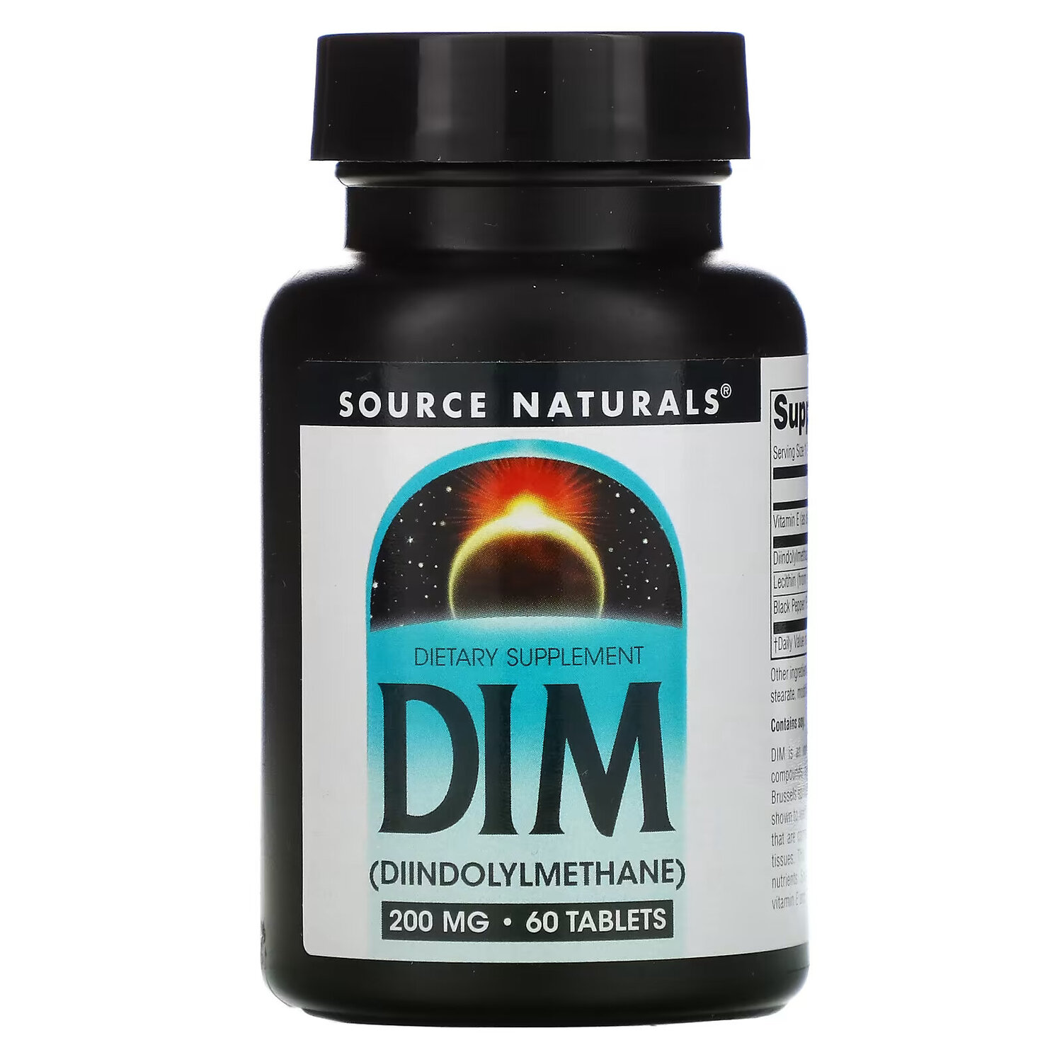 

Source Naturals, DIM (дииндолинметан), 200 мг, 60 таблеток