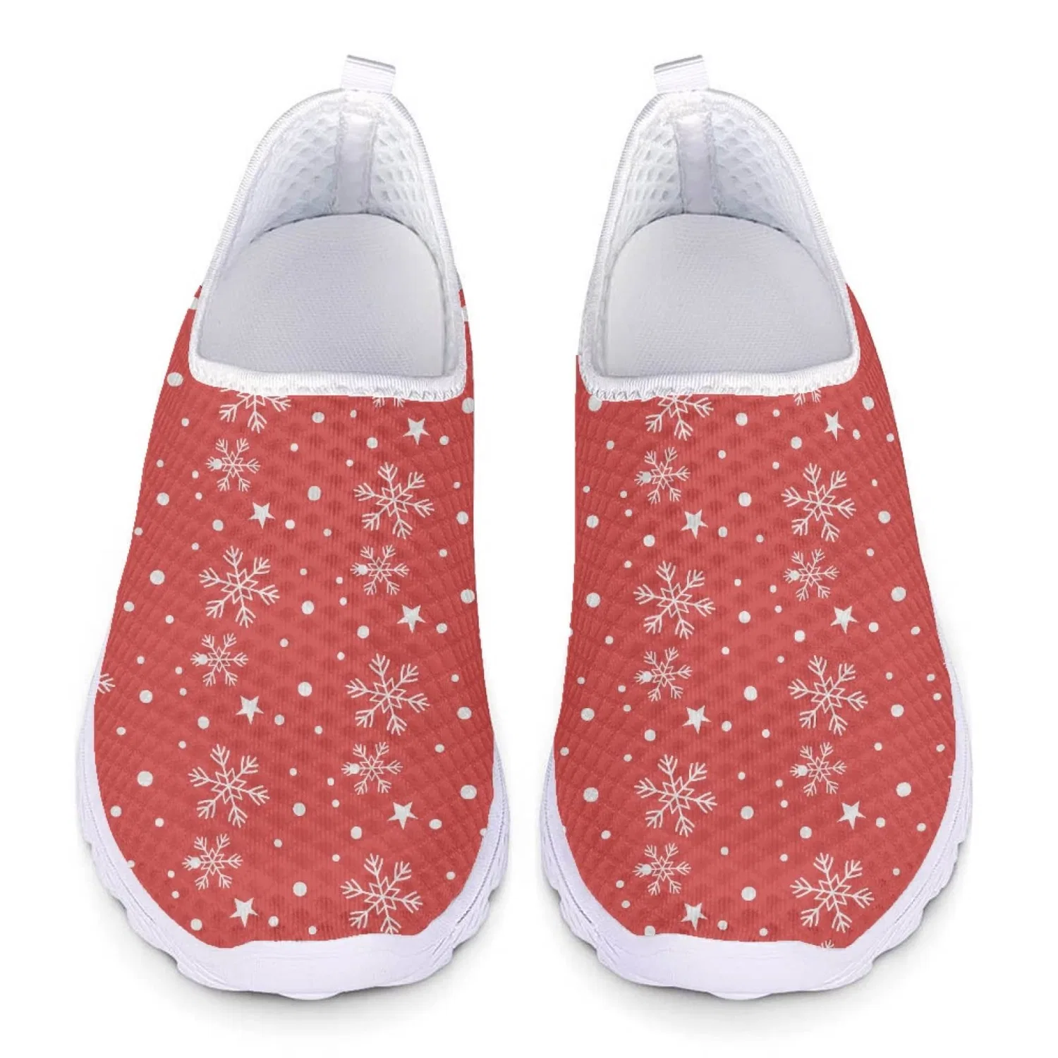 Детские кроссовки для девочек с принтом Snowflake Butterfly Ethnic Pattern Quick Dry Kuiaobaty, Motivo A Fiocco Di Neve — фото 3