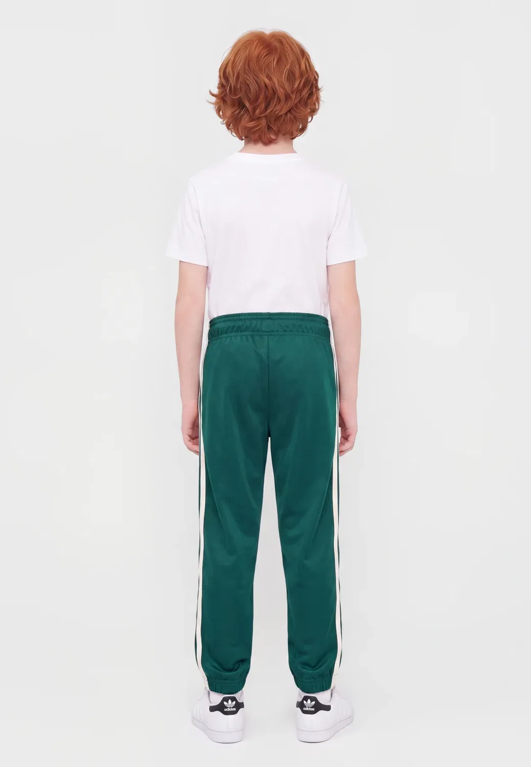 Спортивные брюки для стадиона унисекс - спортивные штаны Adidas Performance, Collegiate Green/Ivory — фото 2