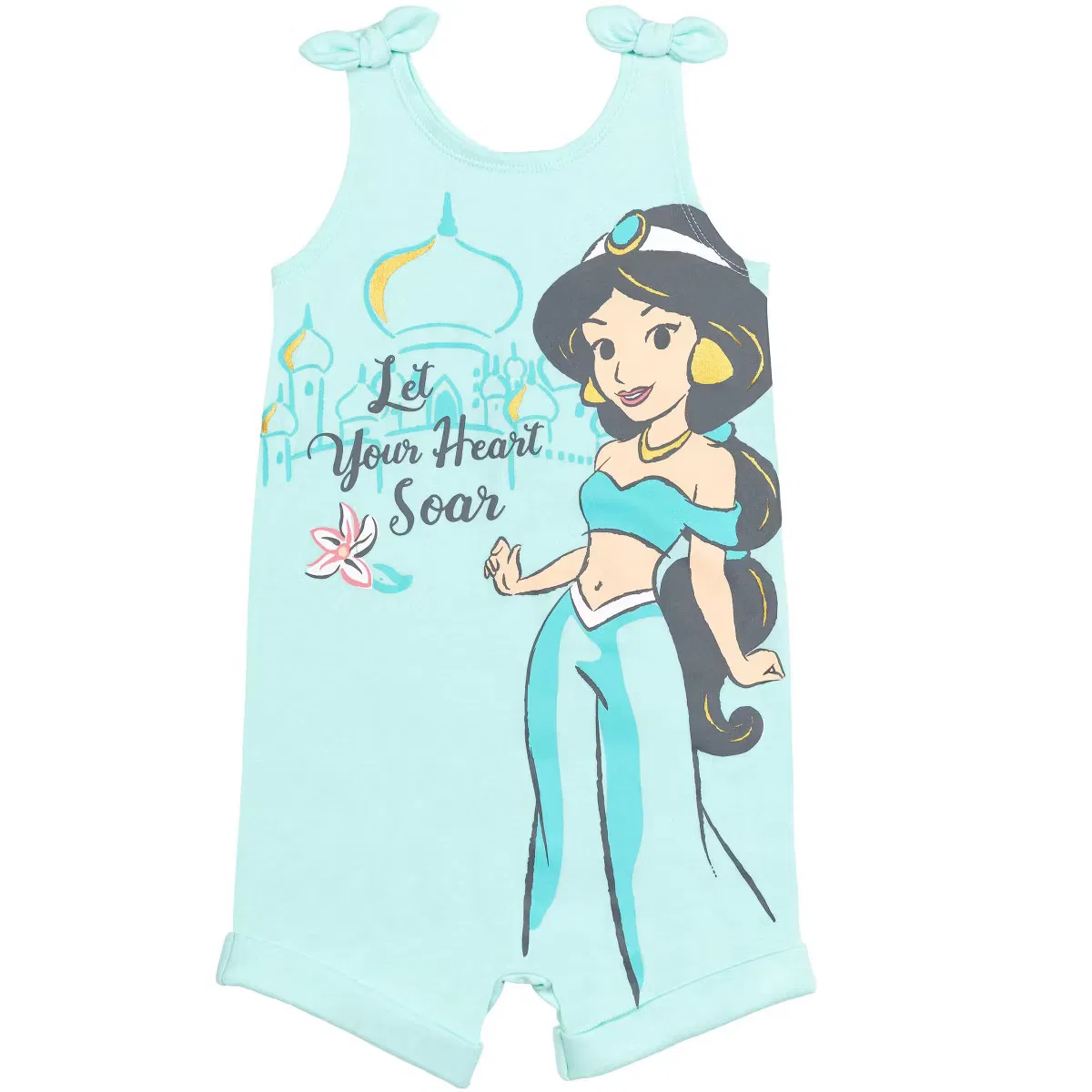 Боди-комбинезон с повязкой на голову Disney Princess, Jasmine Aqua — фото 3