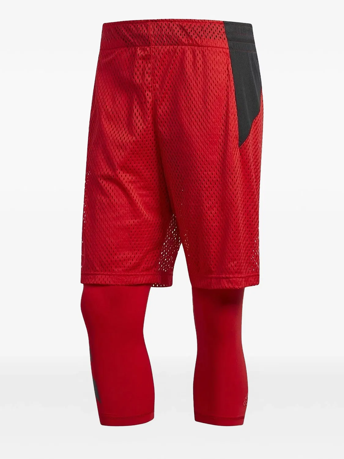 Сетчатые брюки Accelerate Adidas, красный — фото 2
