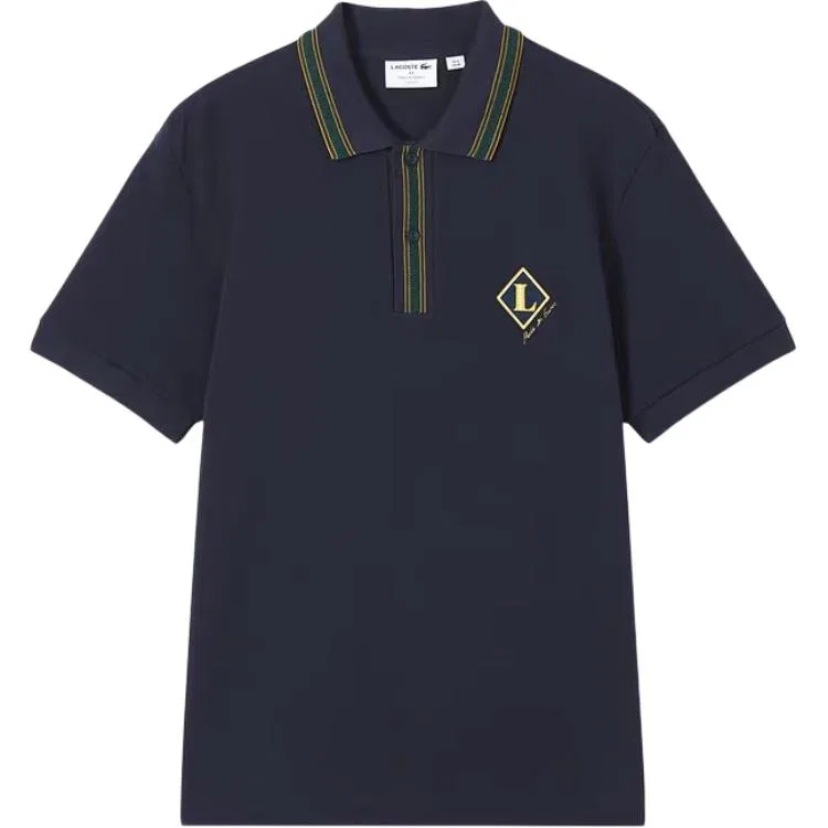 Мужское поло LACOSTE, Deep Sea Blue
