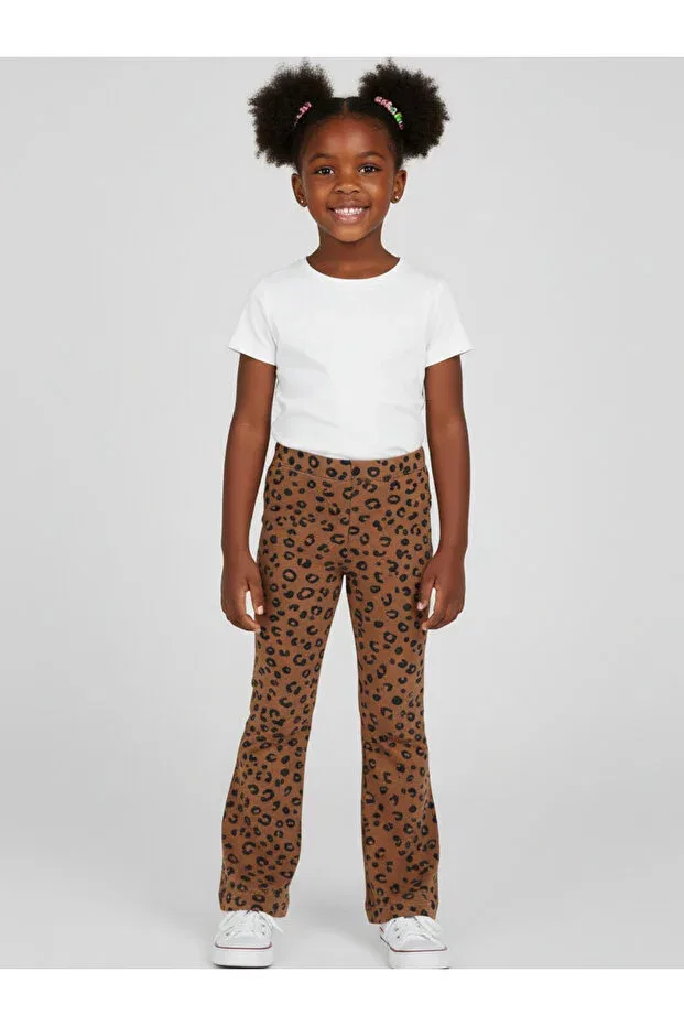 Детские леггинсы для девочек с фасоном клеш Basics Mama Yoyo Baby&Kids, Multicolor