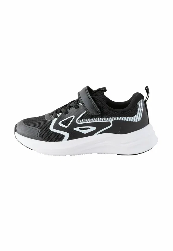 Кроссовки с липучкой Regular fit Next black, white, белый/черный