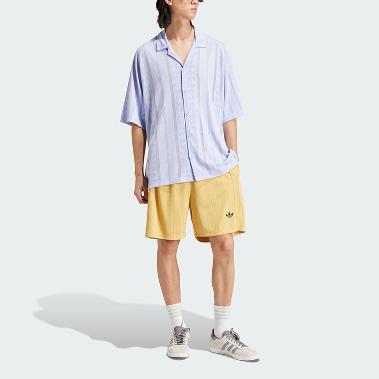 Повседневные шорты Firebird для мужчин, бледно-желтые Adidas Originals, светло-желтый — фото 2