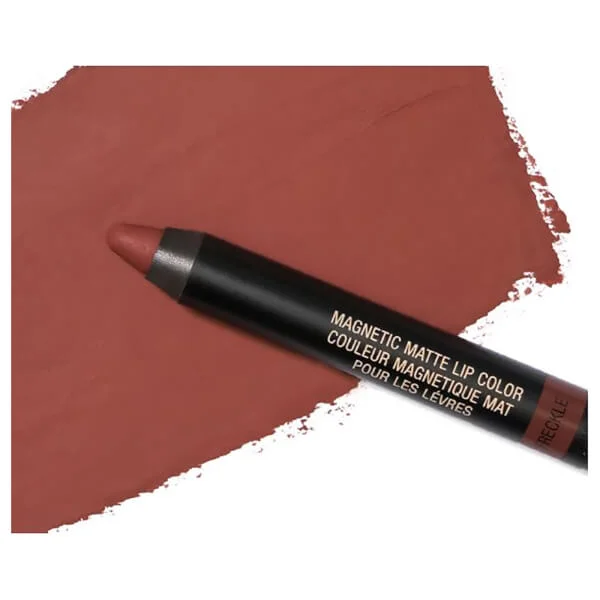 Магнитная матовая помада для губ 2,8 г Nudestix, цвет freckle — фото 2