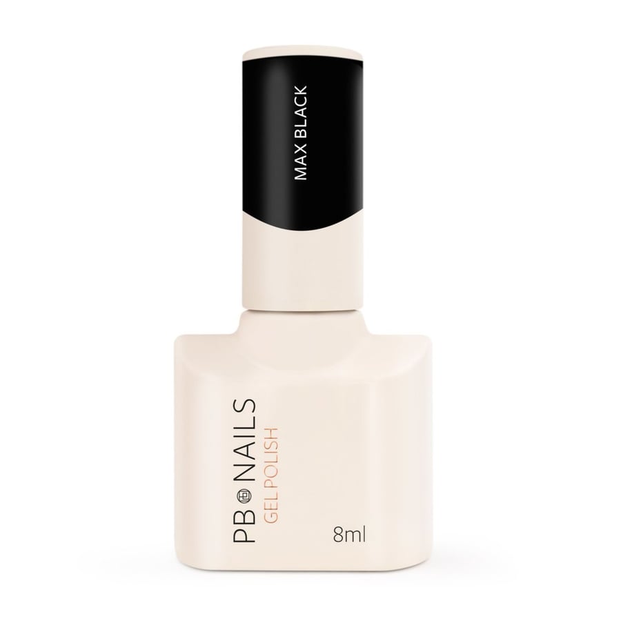 

PB NAILS Hybrid Varnish - MAX BLACK - 8 мл