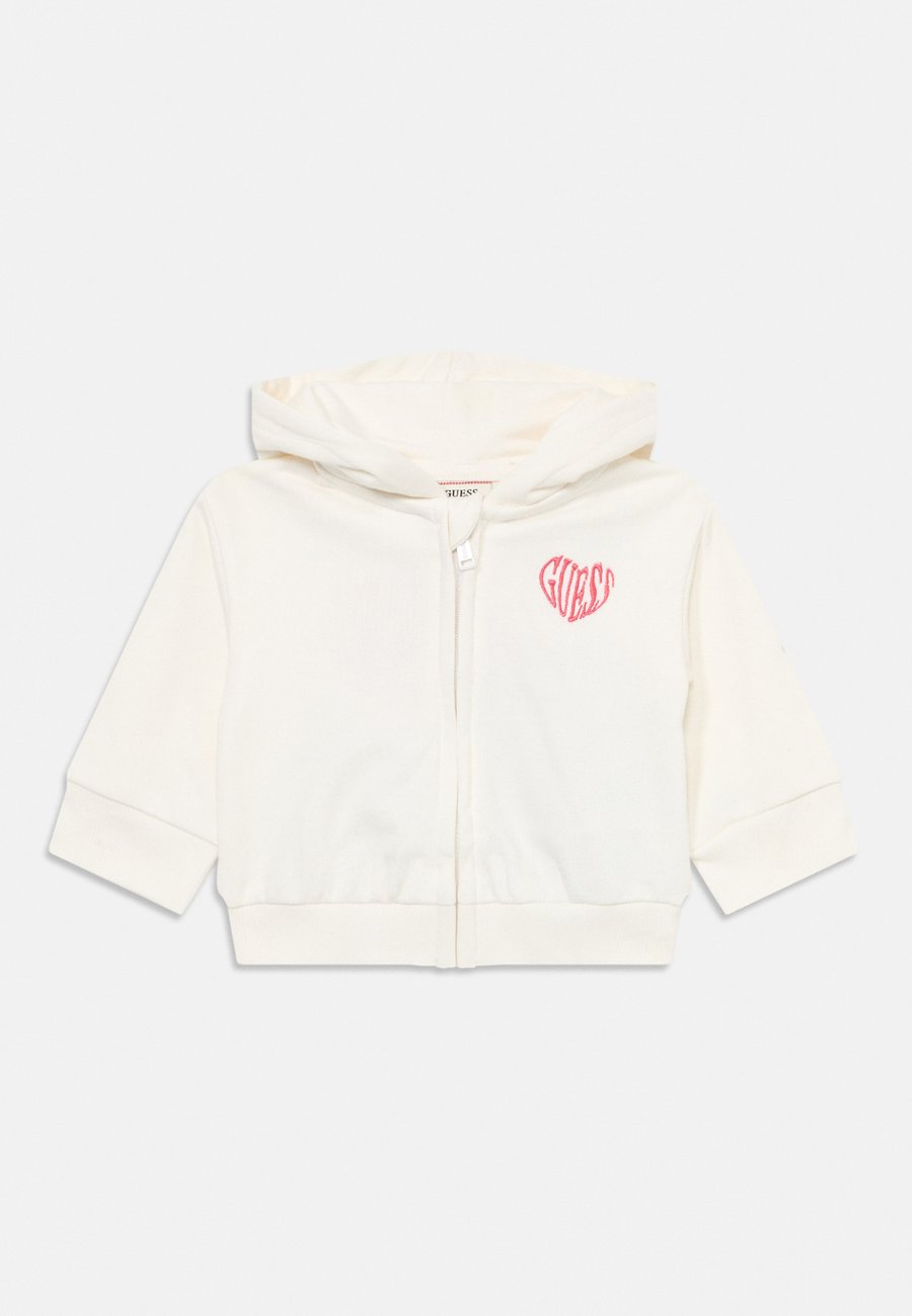 Толстовка Guess Zip-up sweatshirt, Cream White/Off-White