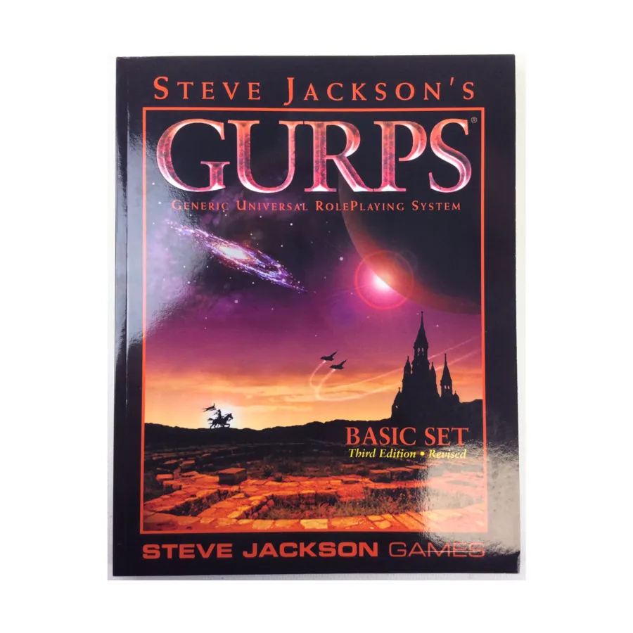 

Basic Set (3rd Edition, Revised, 8th Printing), GURPS (1st-3rd Edition) - Core & Assorted, мягкая обложка