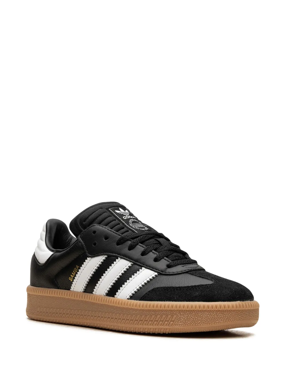 Кроссовки Samba XLG Black/White/Gum Adidas, черный — фото 2