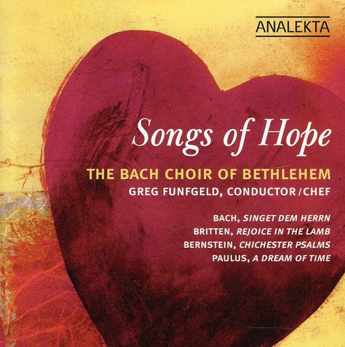 

CD диск Bach / Britten / Bernstein / Paulus / Funfgeld: Songs of Hope