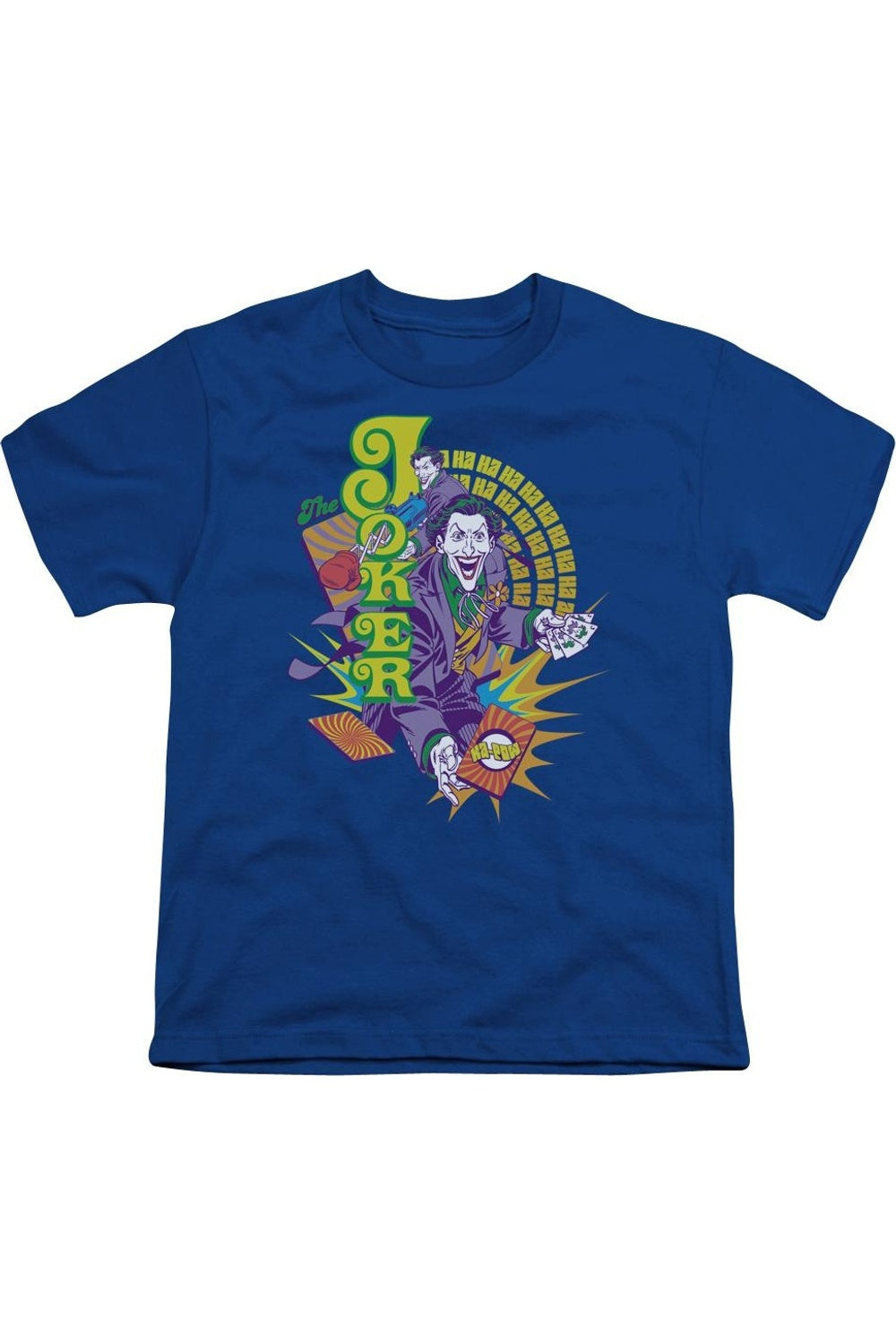 

Футболка DC Comics Raw Deal с коротким рукавом для детей Gildan, синий