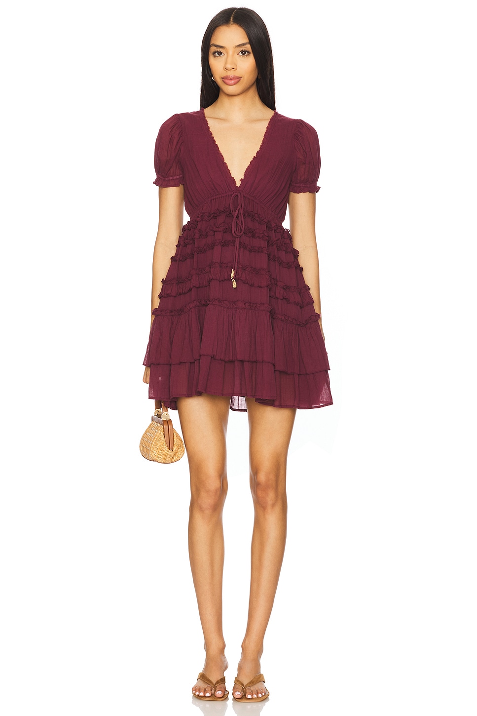 

Мини-платье Darcy от Free People, maroon