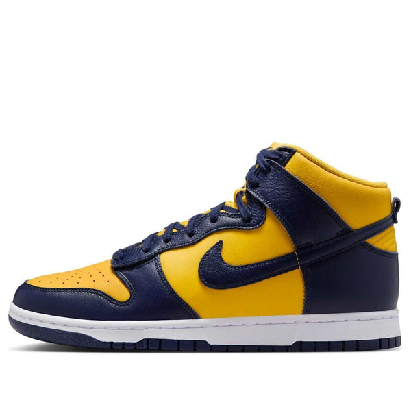 

Кроссовки dunk high 2025 Nike, желтый