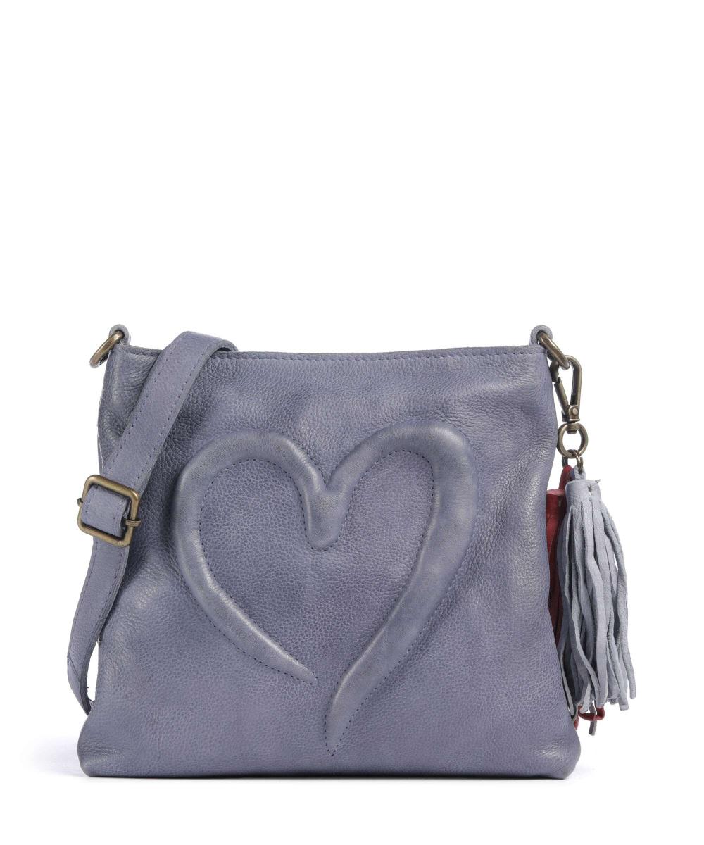

Сумка Herzweg 4 из зернистой кожи Taschendieb Wien, лавандовый
